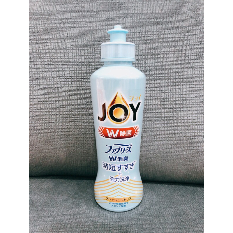 日本 P&amp;G Joy 直立瓶（柑橘）洗碗精 抗菌 除臭 強力 濃縮 170ml