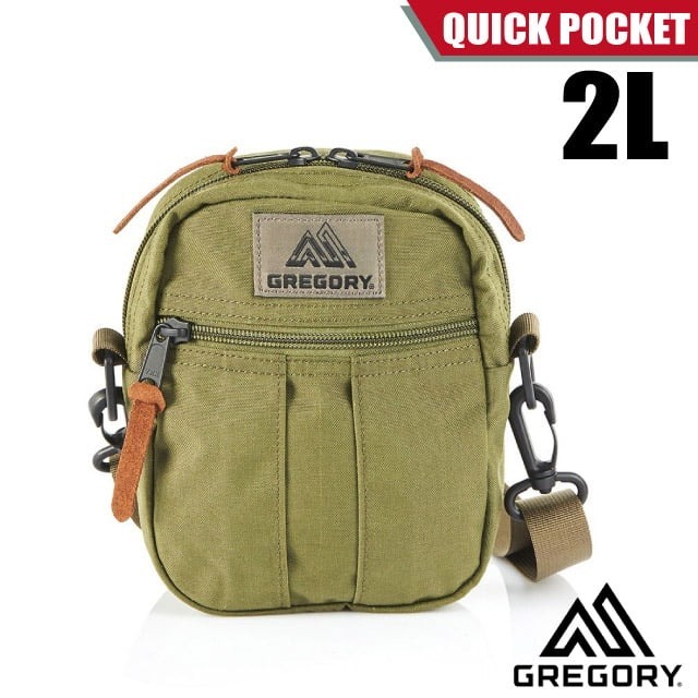 【GREGORY】送》登山背包手機袋 2L QUICK POCKET 胸包 皮帶腰包 掛包 斜側背包 護照包_65459