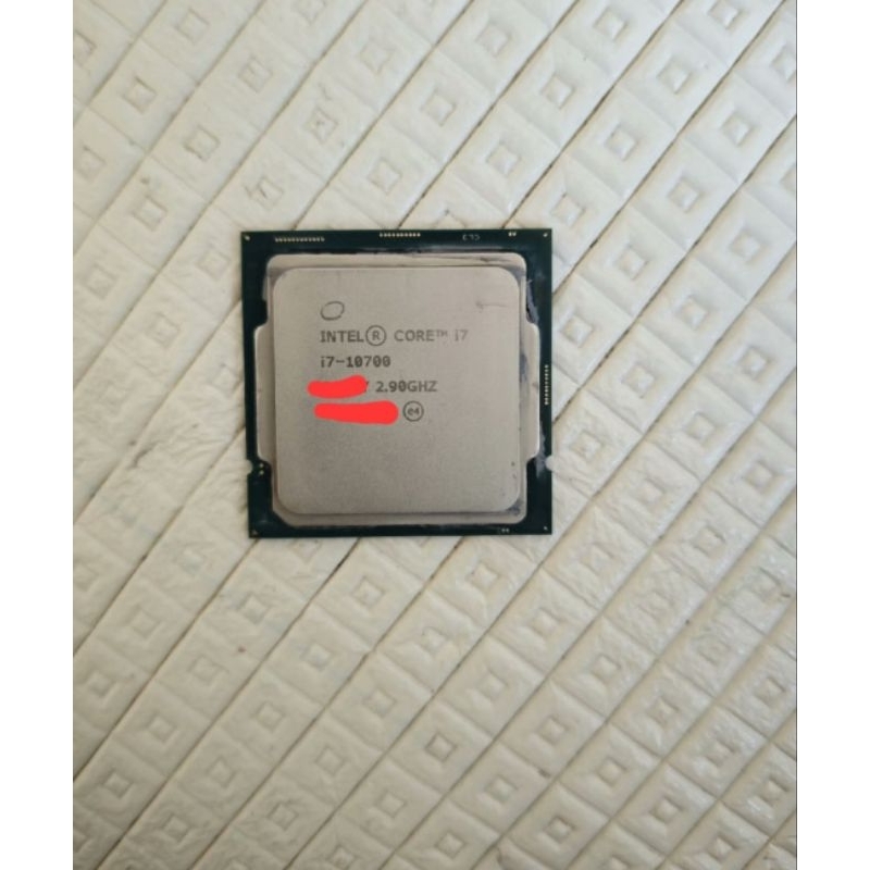 [自用文書機] Intel 10代 i7-10700 CPU（i7-10700K、i7-10700F參考）1200腳位