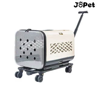 【Jopet】*台灣現貨* 寵物拉桿箱 寵物拖拉車 寵物旅行箱 寵物推車 拉桿車 提籠 可分離 寵物外出 可上三鐵