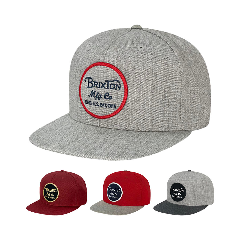 BRIXTON 棒球帽 WHEELER SNAPBACK 多色 棒球帽 鴨舌帽  ⫷ScrewCap⫸