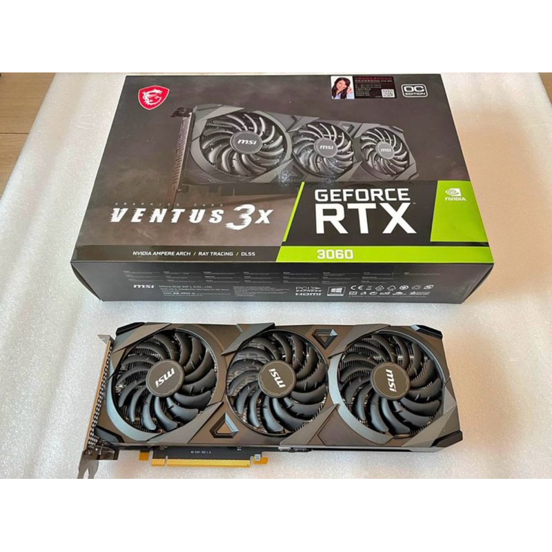 MSI GeForce RTX 3060 VENTUS 3X 12G OC