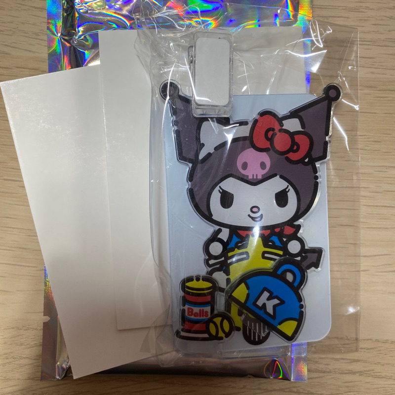 Hello Kitty 50週年特展週邊 盲抽壓克力memo夾 庫洛米