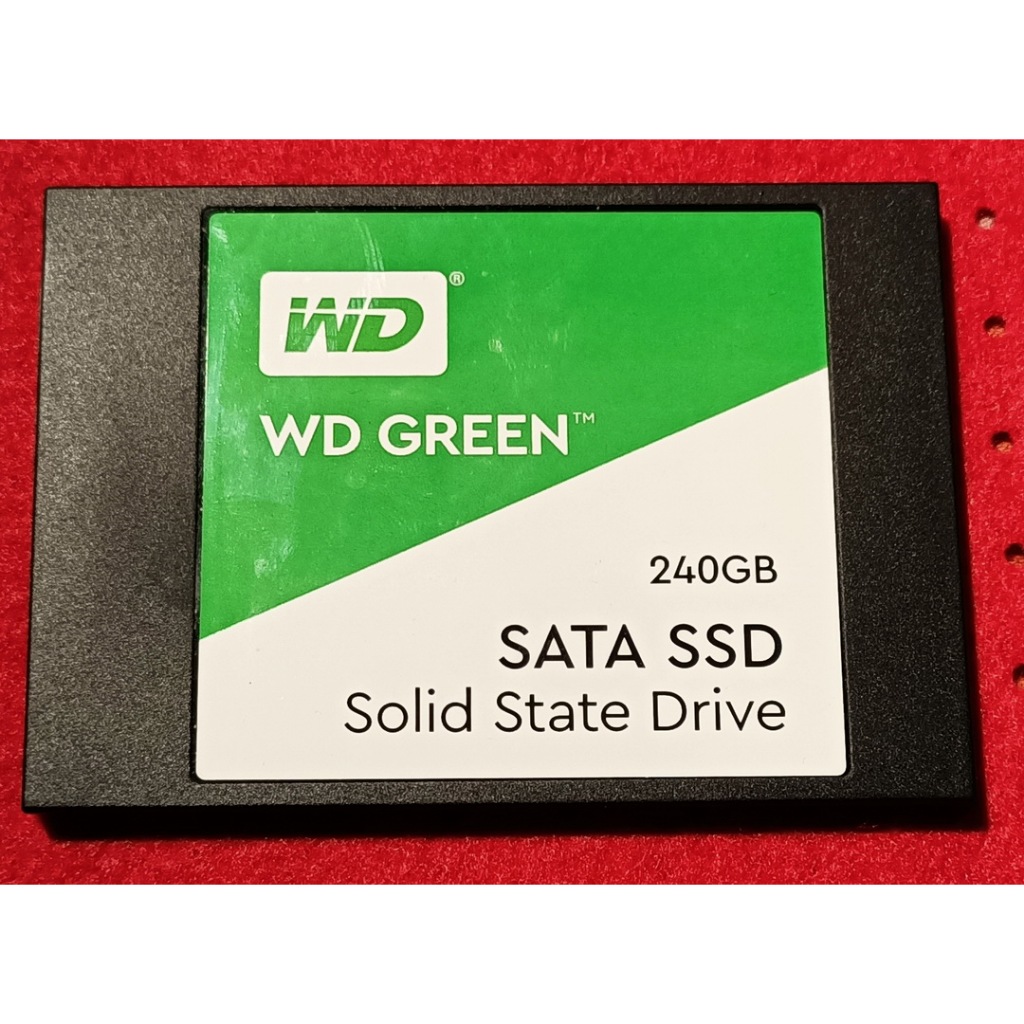 WD SSD 240GB 只用45小時