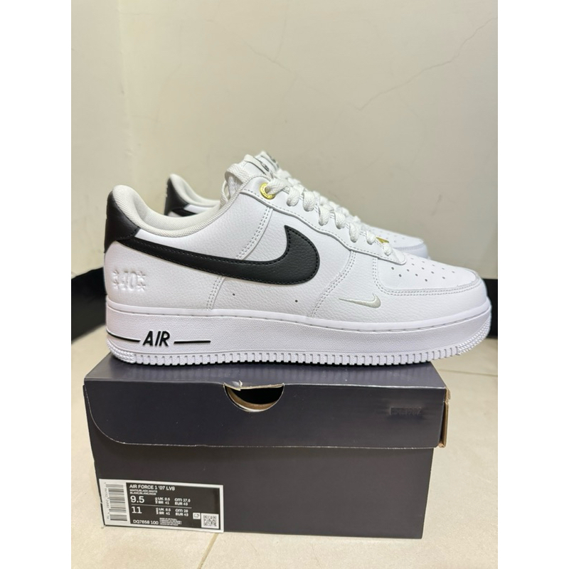 Nike Air Force 1 Low “40th Anniversary” 40週年 白黑鉤男款DQ7658-100