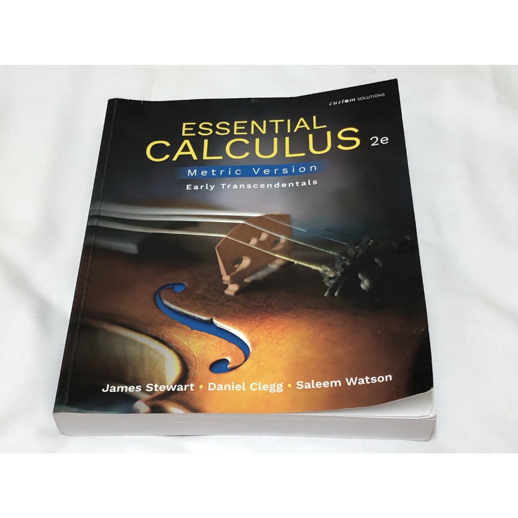 Essential Calculus 2/e Early Transcendentals Metric Version