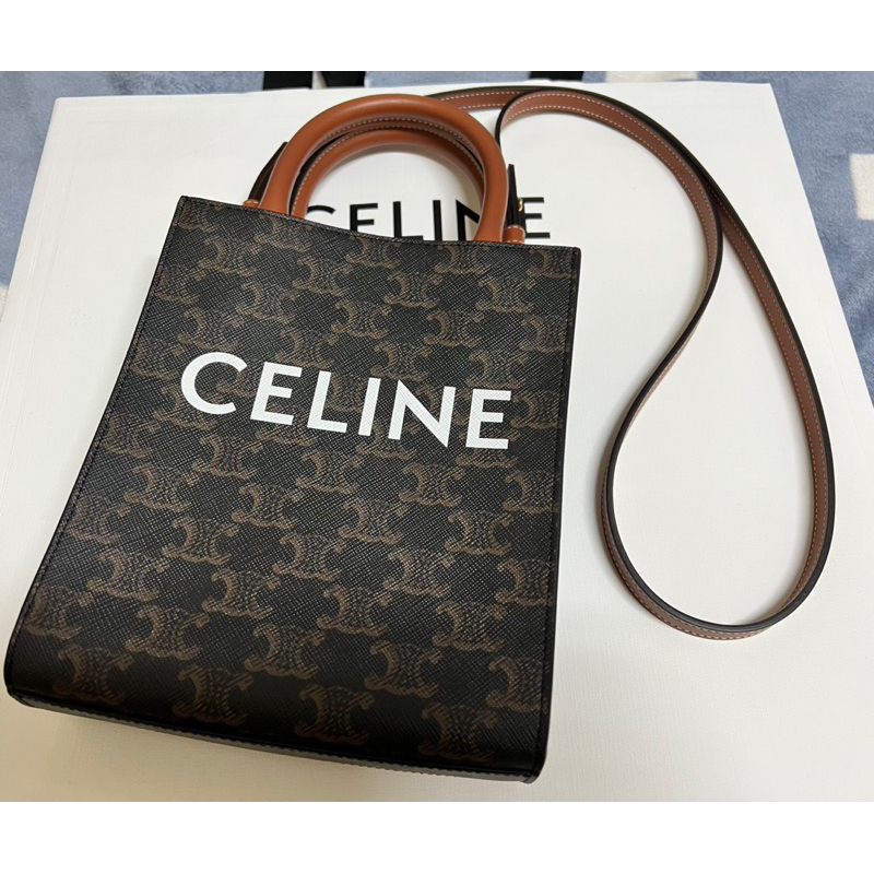 Celine迷你型直式CABAS手袋-附保卡