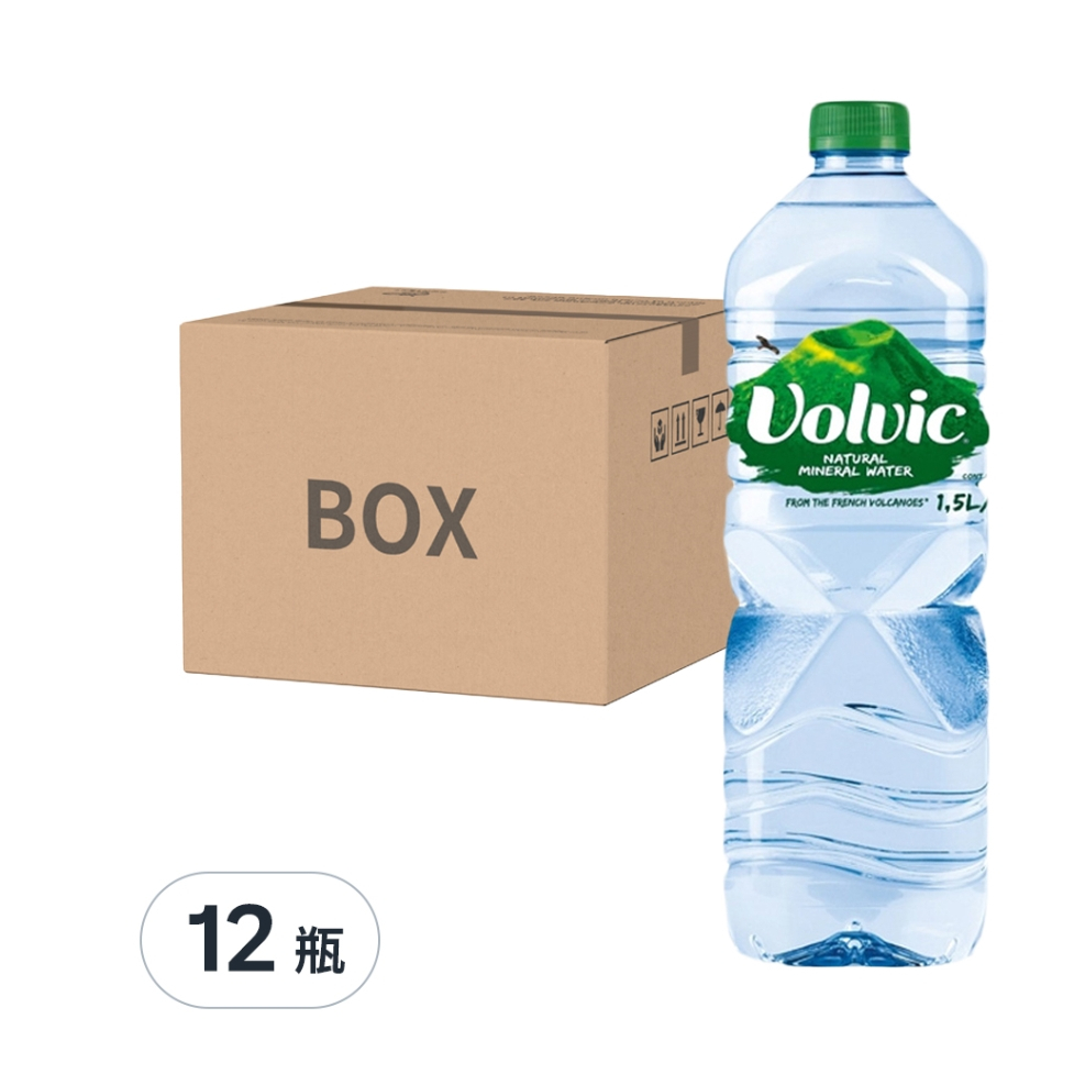 全新現貨 Volvic 法國富維克天然礦泉水1500ml*12入 特惠出清