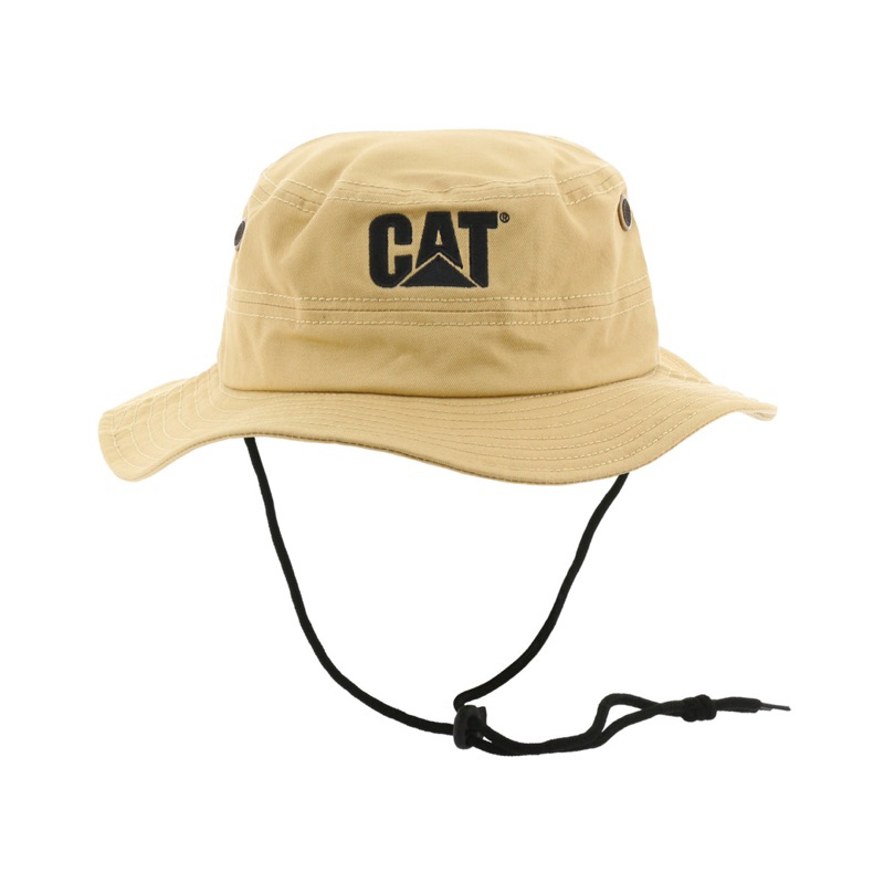 🚀UrTYPE🚀 正品 Cat Caterpillar Trademark Safari Bucket Hat工裝漁夫帽