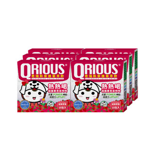 QRIOUS奇瑞斯紫錐菊萃飲-草莓風味6盒/兒童紫錐花/益生菌/維他命Ｃ/無新增/調整體質/現貨供應中