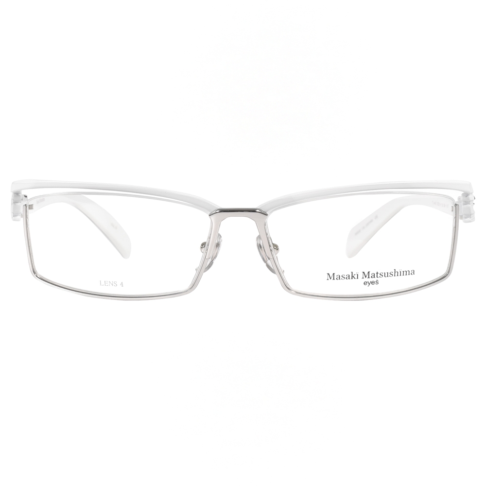 Masaki Matsushima 光學眼鏡 MF1167 C3 立體流線半框 日本鈦 - 金橘眼鏡