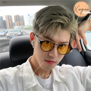 🕶️復古微圓框墨鏡🕶️ 太陽眼鏡 墨鏡 夏天 明星 同款 網紅 IG 同款 海邊 玩水 出國 防曬 開車 大框 方框圓框