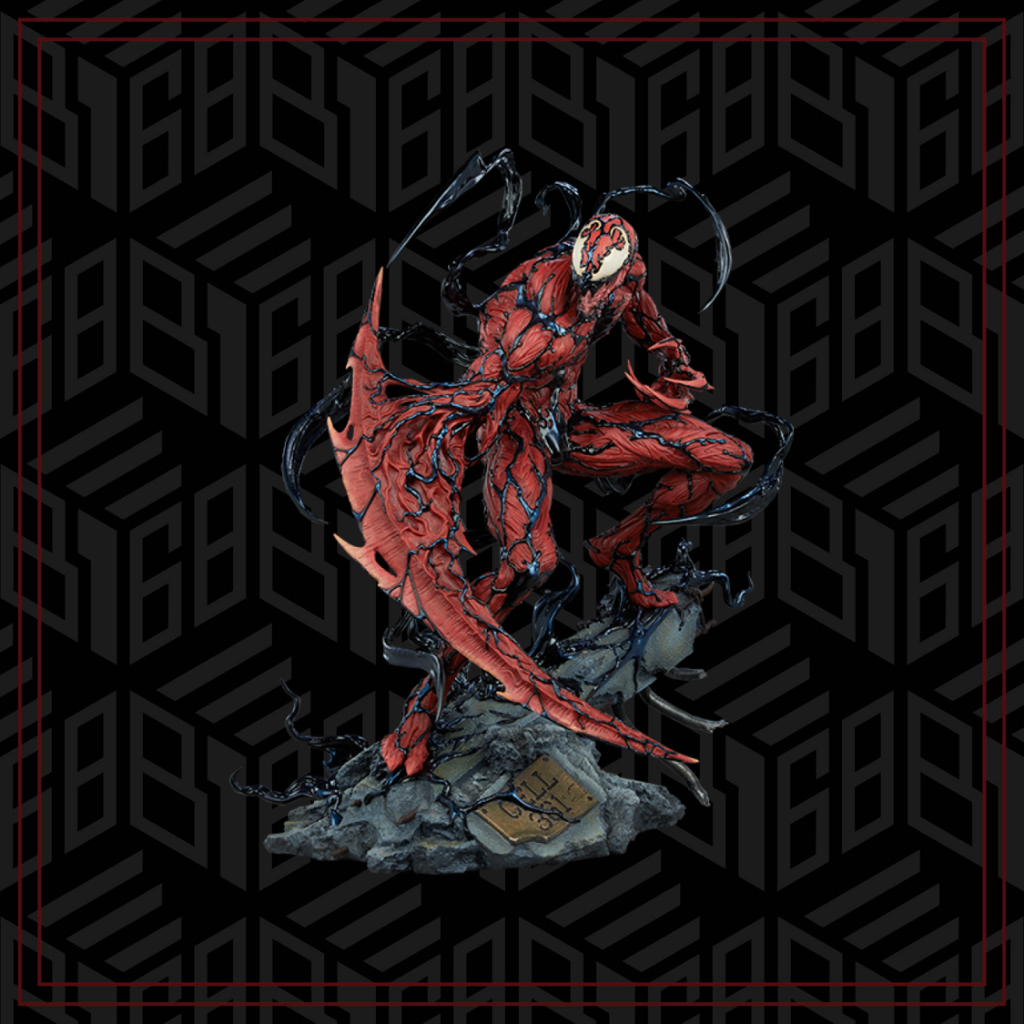 [B168現貨] SIDESHOW Carnage Premium Format™ Figure 屠殺血蜘蛛全身雕像