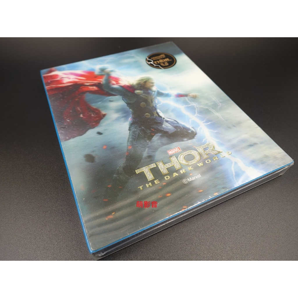 藍光BD 雷神索爾2：黑暗世界 Thor 3D+2D雙碟幻彩盒限量鐵盒版 附PET保護套 繁中字幕 全新