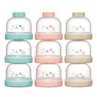 KUKU 酷咕鴨 PLUS 純真之瞳 疊疊樂奶粉罐 氣泡藍 莓果粉 伯爵奶【金龜車】外出攜帶好方便