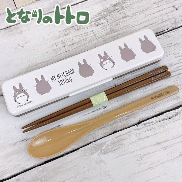 【你好貓】日本製 Skater 龍貓 兒童餐具組｜抗菌 防滑 安全 環保餐具 環保筷
