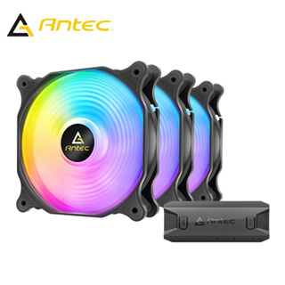 Antec 安鈦克 F12 Racing 12cm ARGB 機殼 1500轉 PWM 風扇 3入 套包組 控制器