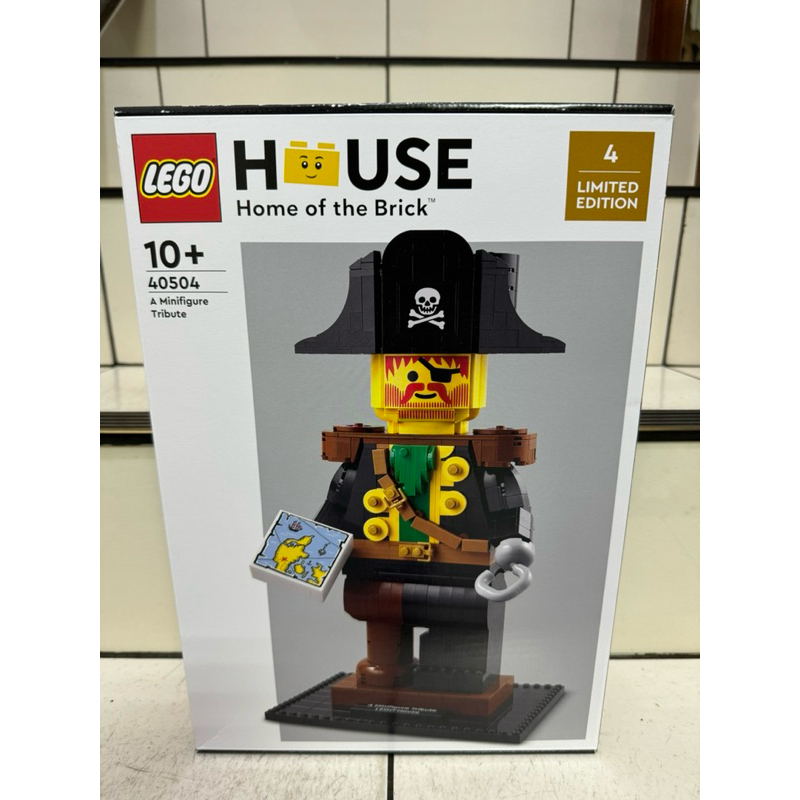 Lego 40504 紅鬍子船長 全新未拆 盒損