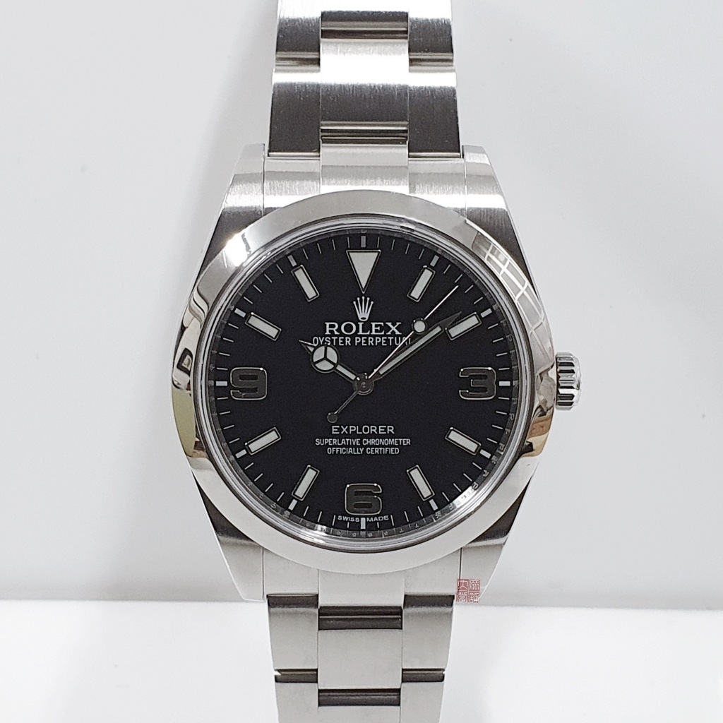 ROLEX勞力士 214270 EXPLORER 探險家一號 2015/10全配件 經典369面 大眾當舖 編號A897