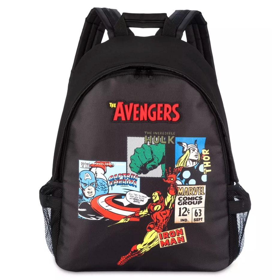 預購👍正版空運👍美國迪士尼 Marvel  Avengers 後背包 包包 小書包 鋼鐵人 浩克 索爾 美國隊長