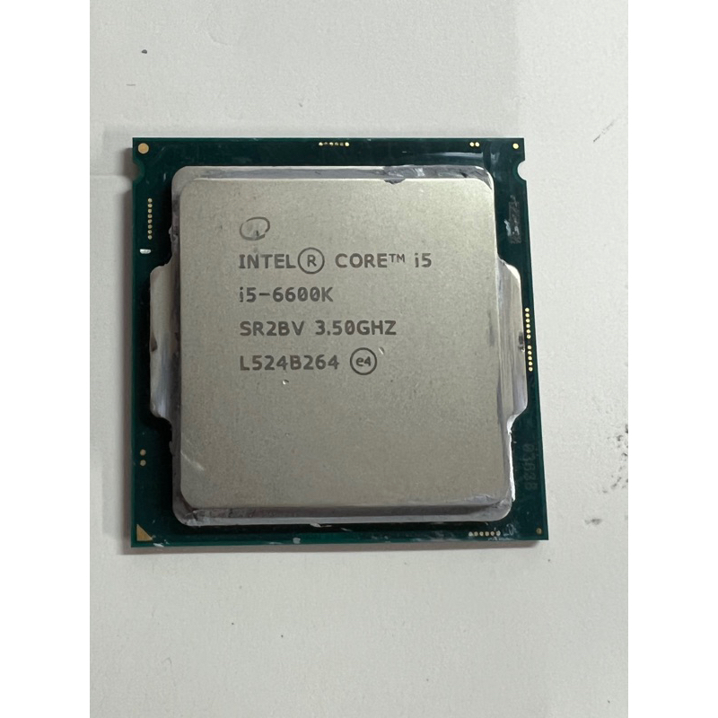 電腦雜貨店～INTEL I5-6600K CPU 1151腳位 二手良品 $1600