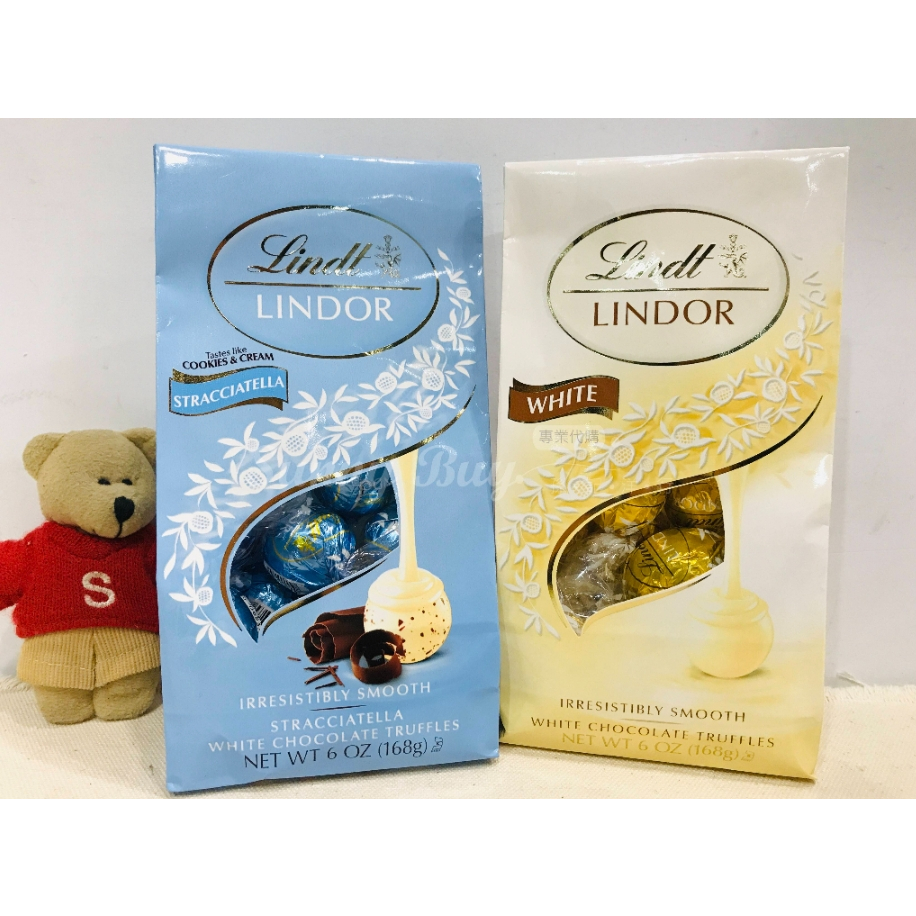 【Sunny Buy】◎現貨◎ Lindt 瑞士蓮 Lindor 袋裝松露巧克力 白巧克力 海鹽 168g