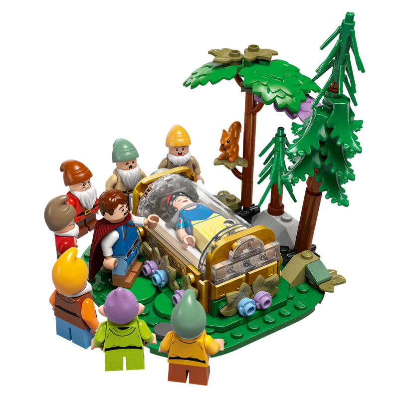樂高LEGO 43242 迪士尼系列 Snow White 白雪公主小屋 七矮人 小矮人