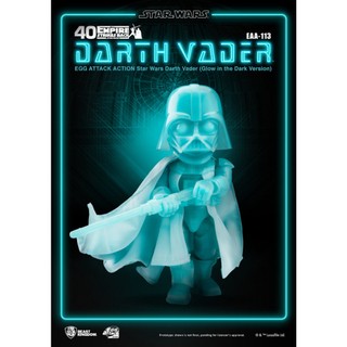 不挑盒況 EAA-113 星際大戰 達斯維達 夜光版 Star Wars Q版 可動公仔 黑武士 野獸國 收藏