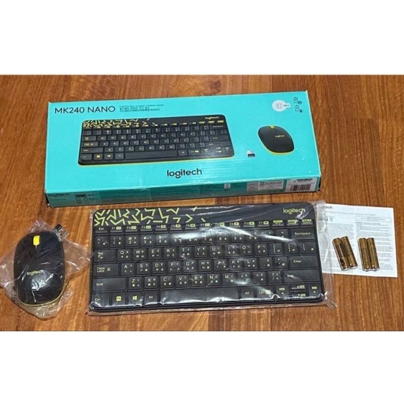 [鍵鼠閣]羅技MK240無線鍵盤滑鼠