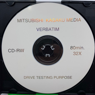 【三菱/威寶】高倍速 單片~50片-Mitshbishi Verbatim CD-RW 32X 可重覆燒錄空白光碟