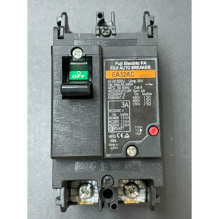 日本 富士 漏電斷路器 EA32AC 2P 3A 配電電料