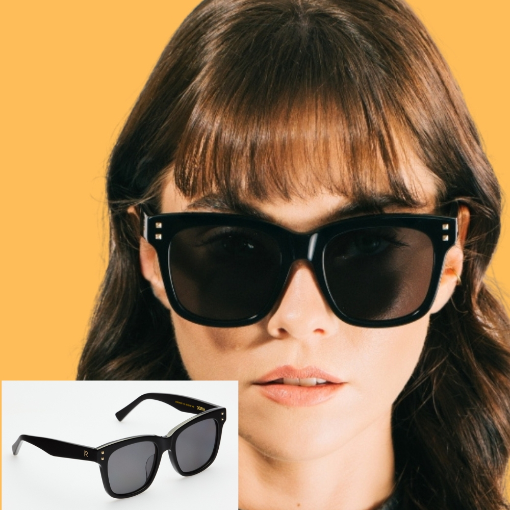 【ROSIE ALLAN】DORA 黑色 手工板材太陽眼鏡