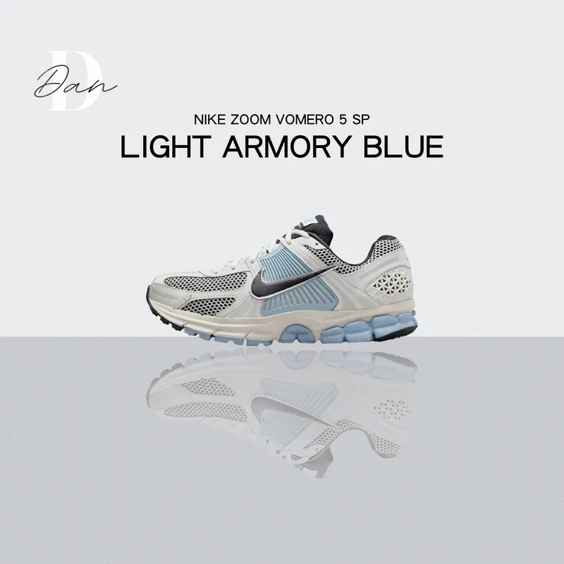 ΝΙΚΕ Zoom Vomero 5 SP Light Armory Blue 灰藍 老爹鞋 慢跑鞋FQ7079-001