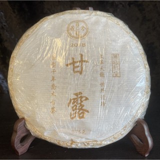 百福藏倉2018甘露文革天龍375g<餅>