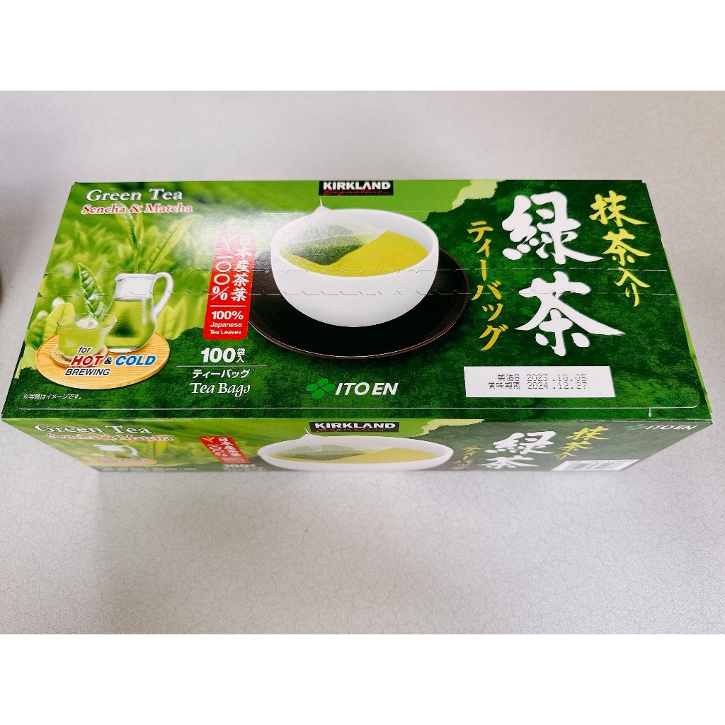 現貨特價 好市多 日本原裝 科克蘭 伊藤園 日本綠茶包 1.5公克 X 100入 兼有抹茶及綠茶香味 20241227