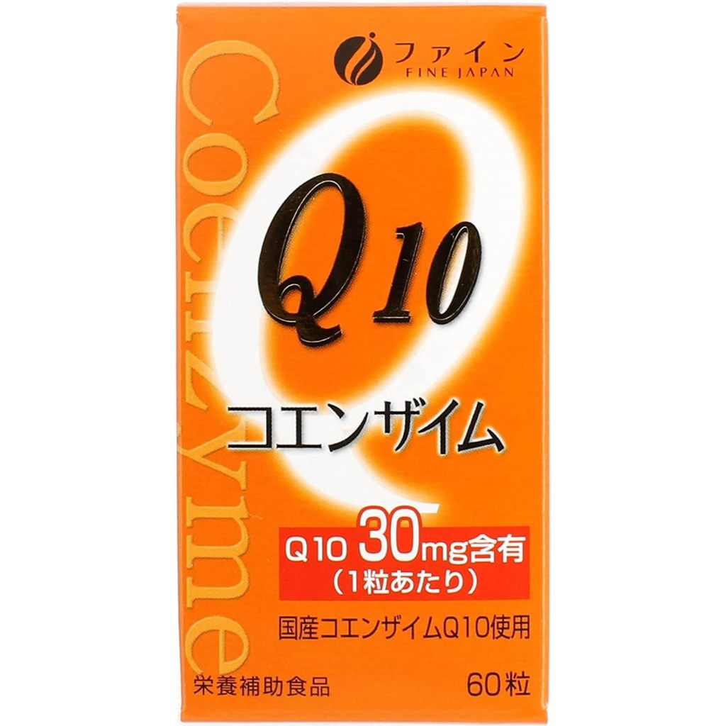 現貨 日本 FINE JAPAN優之源 輔酶Q10 60粒 維生素B 維生素E配合