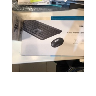 華碩 ASUS W2000 KEYBOARD & MOUSE 無線鍵盤滑鼠組 無線鍵盤 無線滑