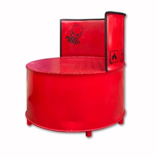訂製品 美式鄉村 復古仿舊 油桶系列家具 油桶半桶椅 CU018-C