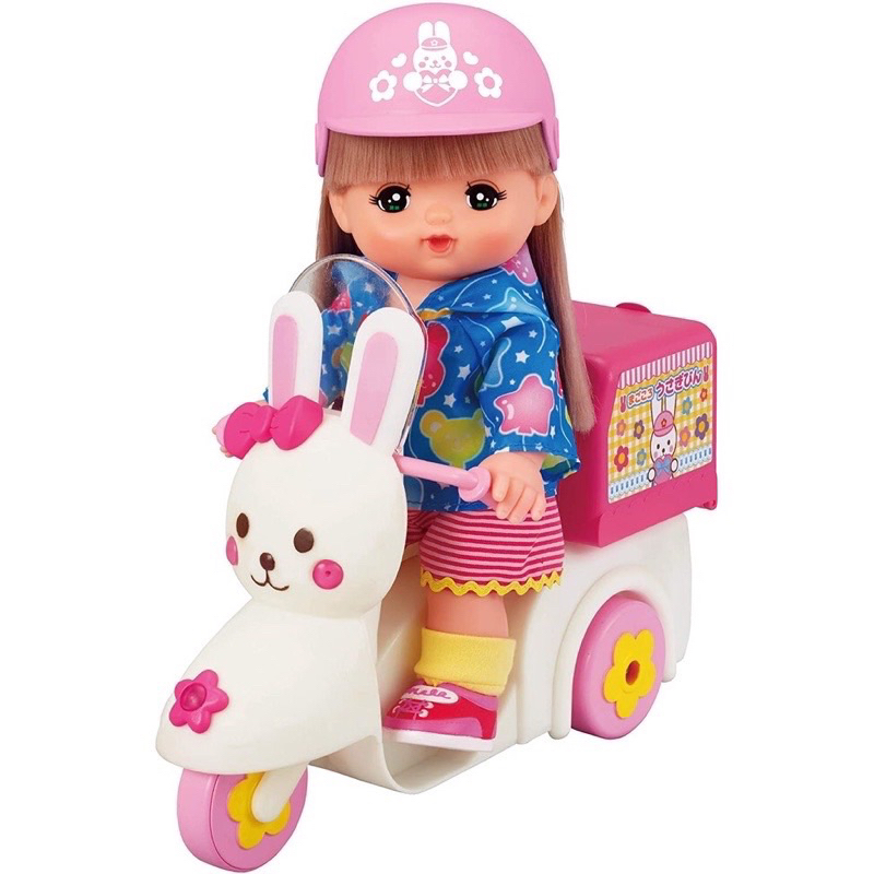 【yuto.sport】兔子外送摩托車 小美樂娃娃 小美樂配件 家家玩具 生日禮物 聖誕禮物 小美樂