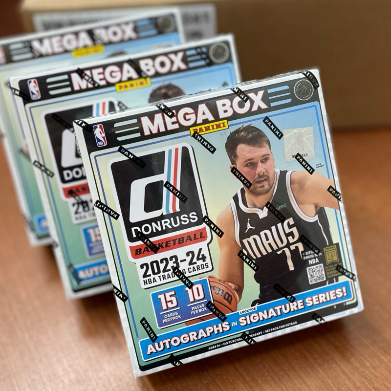 全新現貨 2023-24 Panini NBA Donruss Mega 完封盒 抽斑馬新人卡 紅綠雷射卡