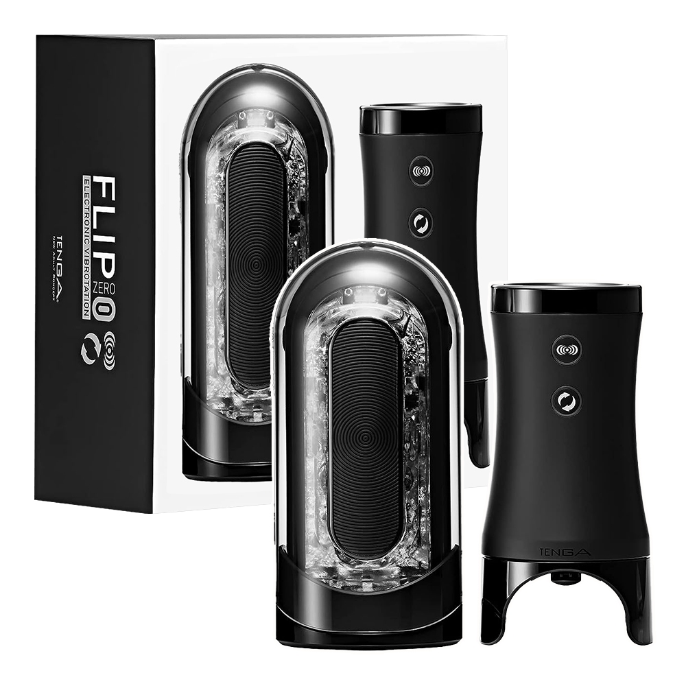 【日本TENGA】TENGA FLIP 0旋震(黑)TFZ-103R