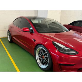 正BBS LM Tesla Model 3/Y可用19吋鋁圈19x9J ET38+19x10J ET40 5/114.3