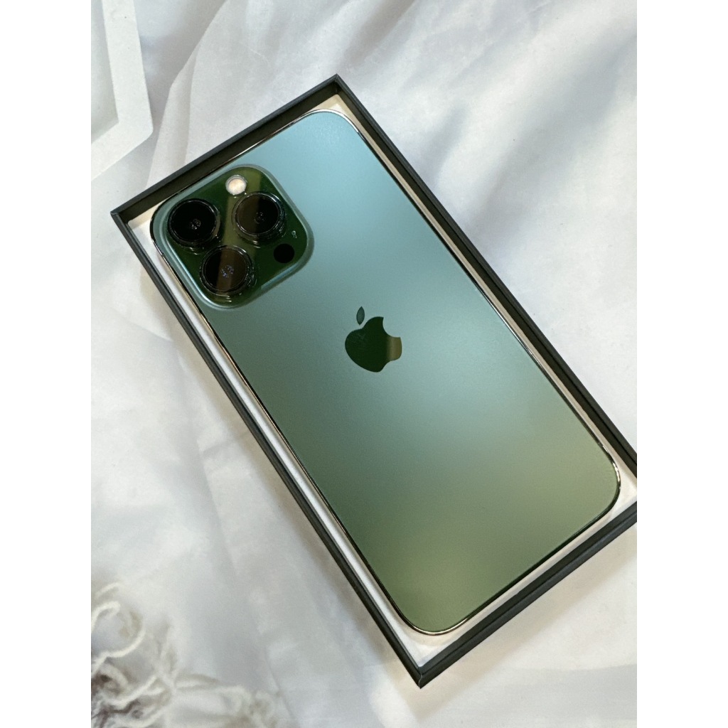 🔥超值中古機Iphone13pro 128G 綠色 9.9成新🔥舊機貼換/信用卡分期0利率