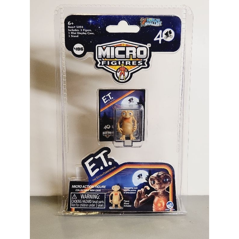 超迷你 最小 公仔 世界最小 E.T. ET 外星人  world's smallest figures 玩具