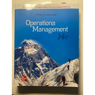 作業管理 operations management 14版