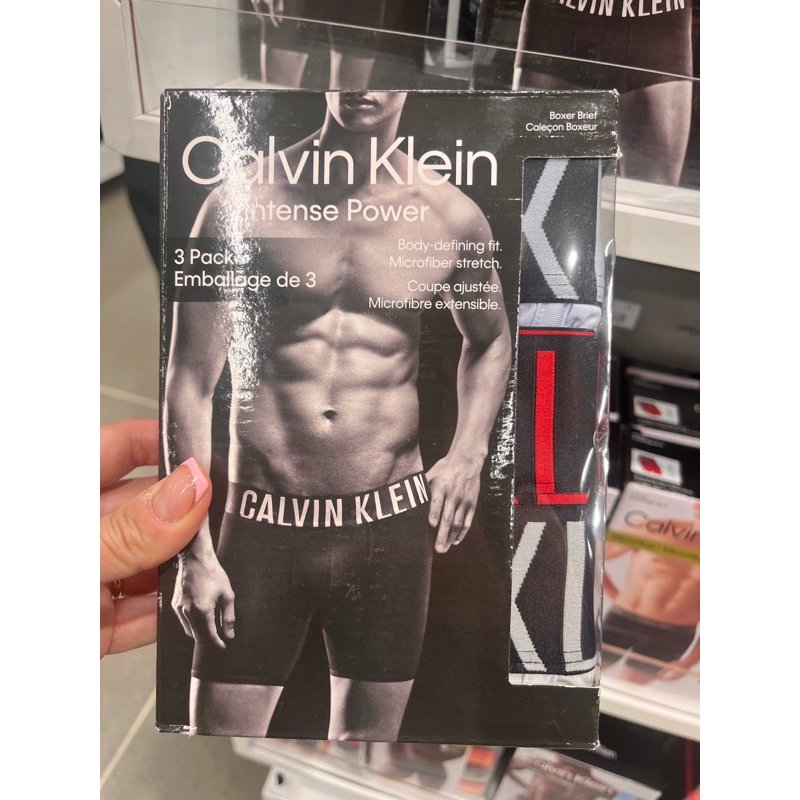 Calvin Klein Intense Power 出清款 內褲 短四角 三角褲 三件組 不同配色 CK內褲 萊卡