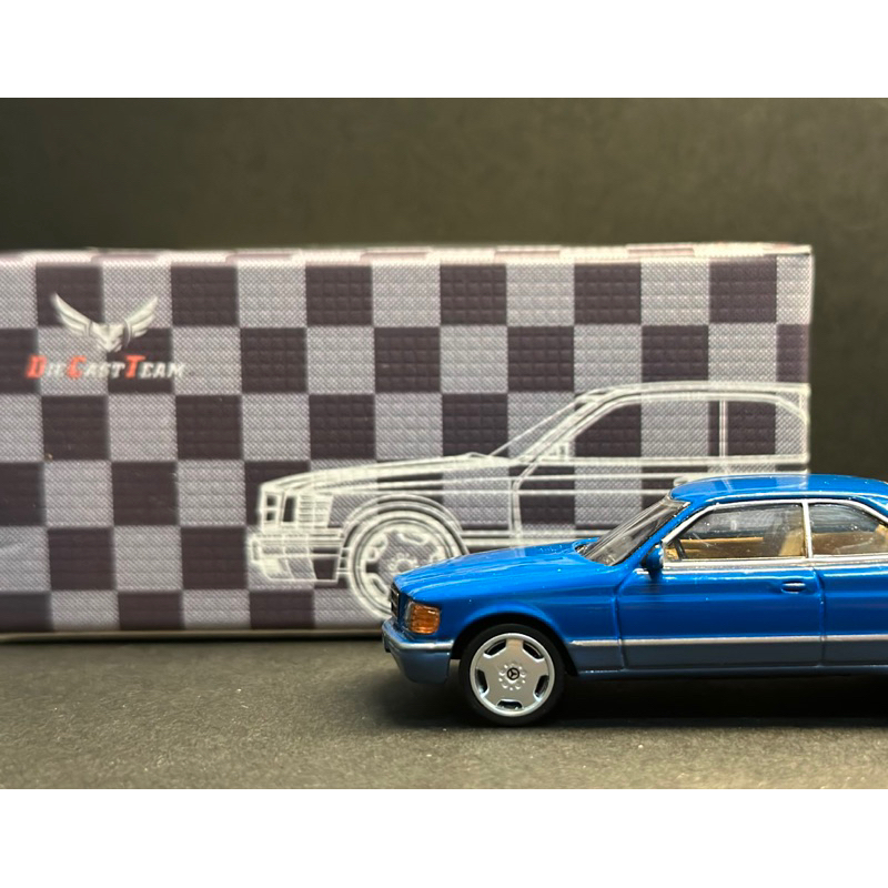 《M.X.W 模型》1/64 MERCEDES-BENZ 500 SEC DCT（附台灣車牌）