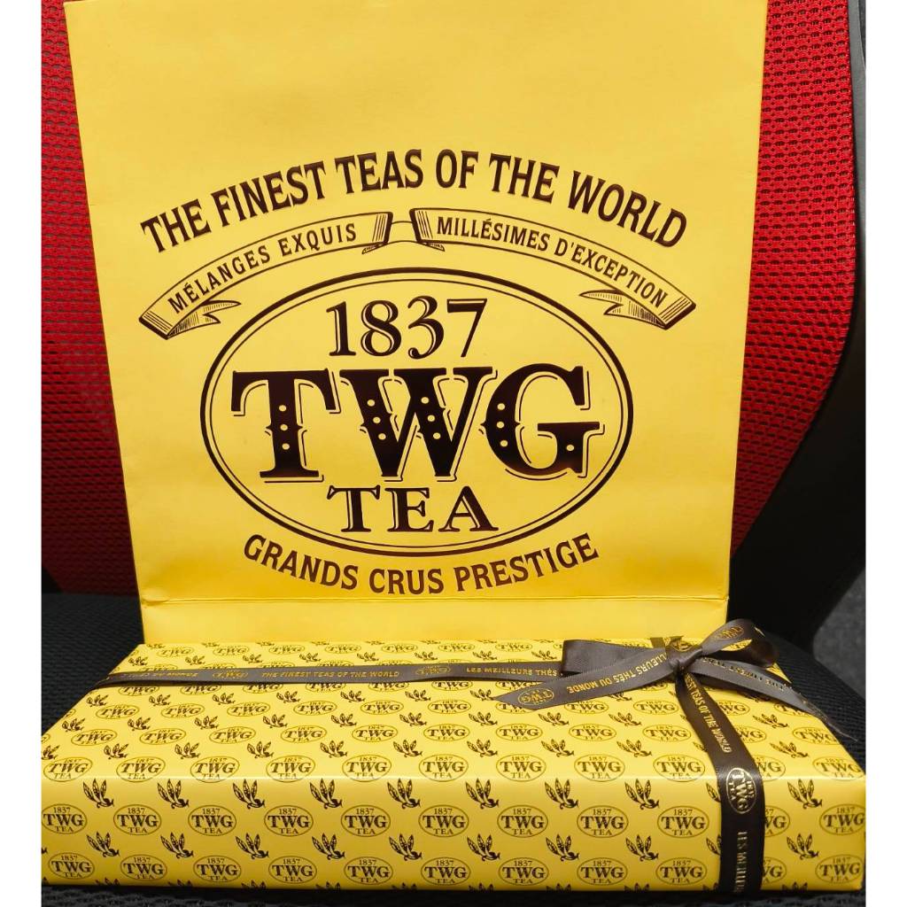 TWG禮盒 手工純棉茶包禮盒 (1837黑茶) (附禮袋)
