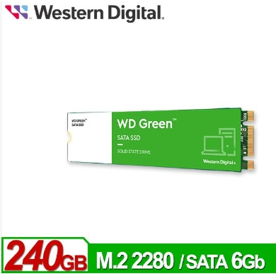 WD 綠標 240GB M.2 2280 SATA SSD