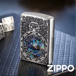 ZIPPO 經典仿古銀懷錶(加厚版)防風 打火機 日本設計 官方正版 現貨